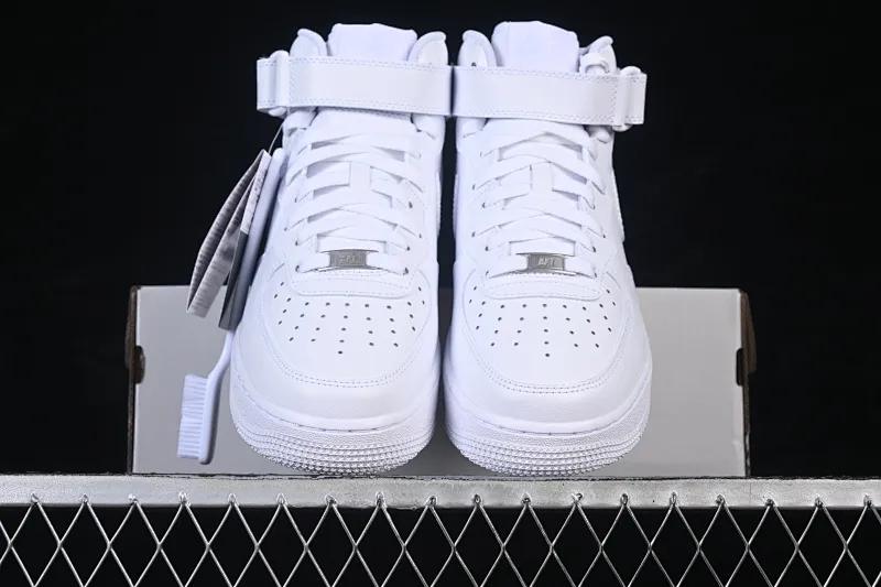All categories Nk Air Force 1 Air Force series Nk Air Force 1 Mid Air Force mid-top Nike Air Force 1'07 Mid all white Air Force 1 mid-top casual sneakers CW2289-111